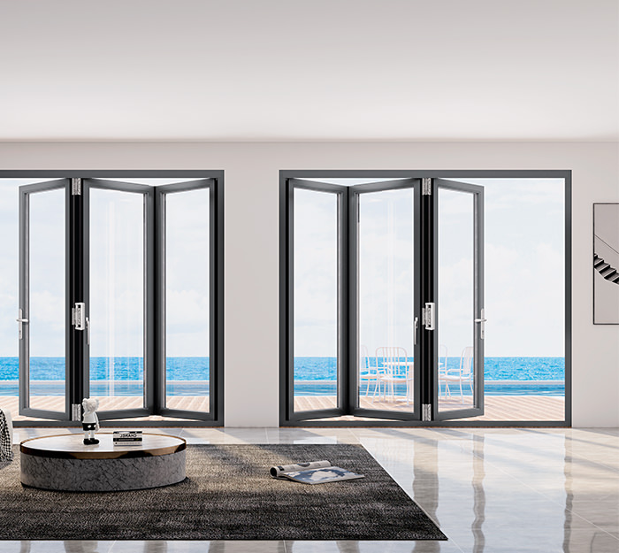 佛山鈺煌門(mén)窗有限公司_折疊門(mén)系列_Z92斷橋超重型折疊門(mén) 